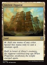 Ancient Ziggurat U Regular #144 | ECC Commander: Lorwyn Eclipsed | MTG