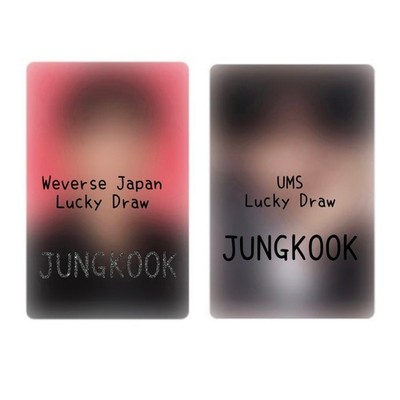 BTS Official Photocard LUCKY DRAW Japan Limited ARIRANG UMS