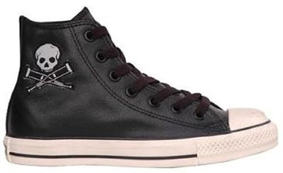 CONVERSE ALL STAR CHUCK JACKASS NUMBER 2 LEATHER HI MEN SHOES