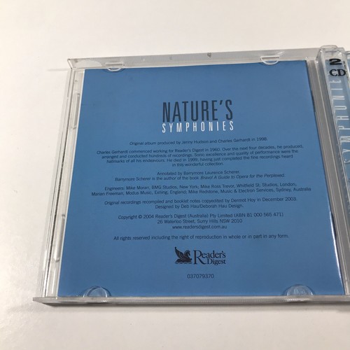Nature's Symphonies CD Album Reader's Digest Music 24 Tracks 2 Discs Easy Listen - Bild 5 von 9