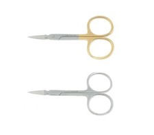 Small Precision Embroidery Scissors Stainless Steel Arrow-Style Sharp Tip 3.5"
