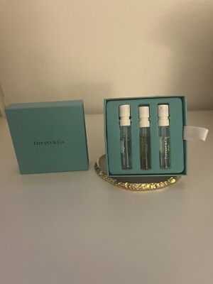 TIFFANY & CO. TRIO, ROSE GOLD, LOVE FOR HER & EAU DE PARFUM 3 x SAMPLE 1.5&1.2ML