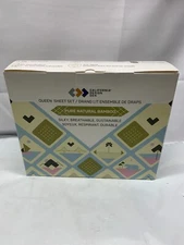California Design Den Queen Sheet Set- Pure Natural Bamboo*New