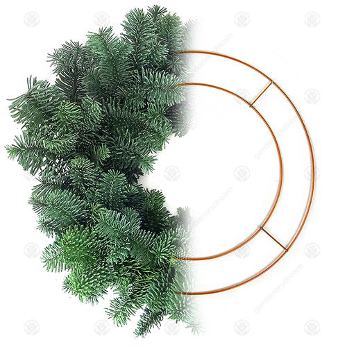 Flat Wire Wreath Rings - Christmas Crafting Floristry Making Frame Decoration - Picture 53 of 54