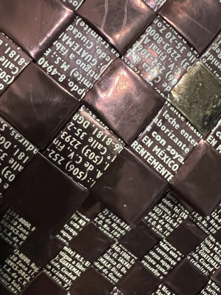 Nahui Ollin конфеты обертка "сумка-планшет" сумочка большой плеча через плечо Y2K - Изображение 3 из 4