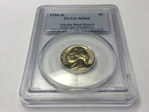 1956-D Jefferson Nickel MS66 NGC Certified 