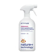 Fruit and Vegetable Wash Removes Wax Dirt and Impurities Plant- and Mineral-B...