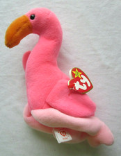 Ty Beanie Babies Pinky the Flamingo 1995 Retired Error