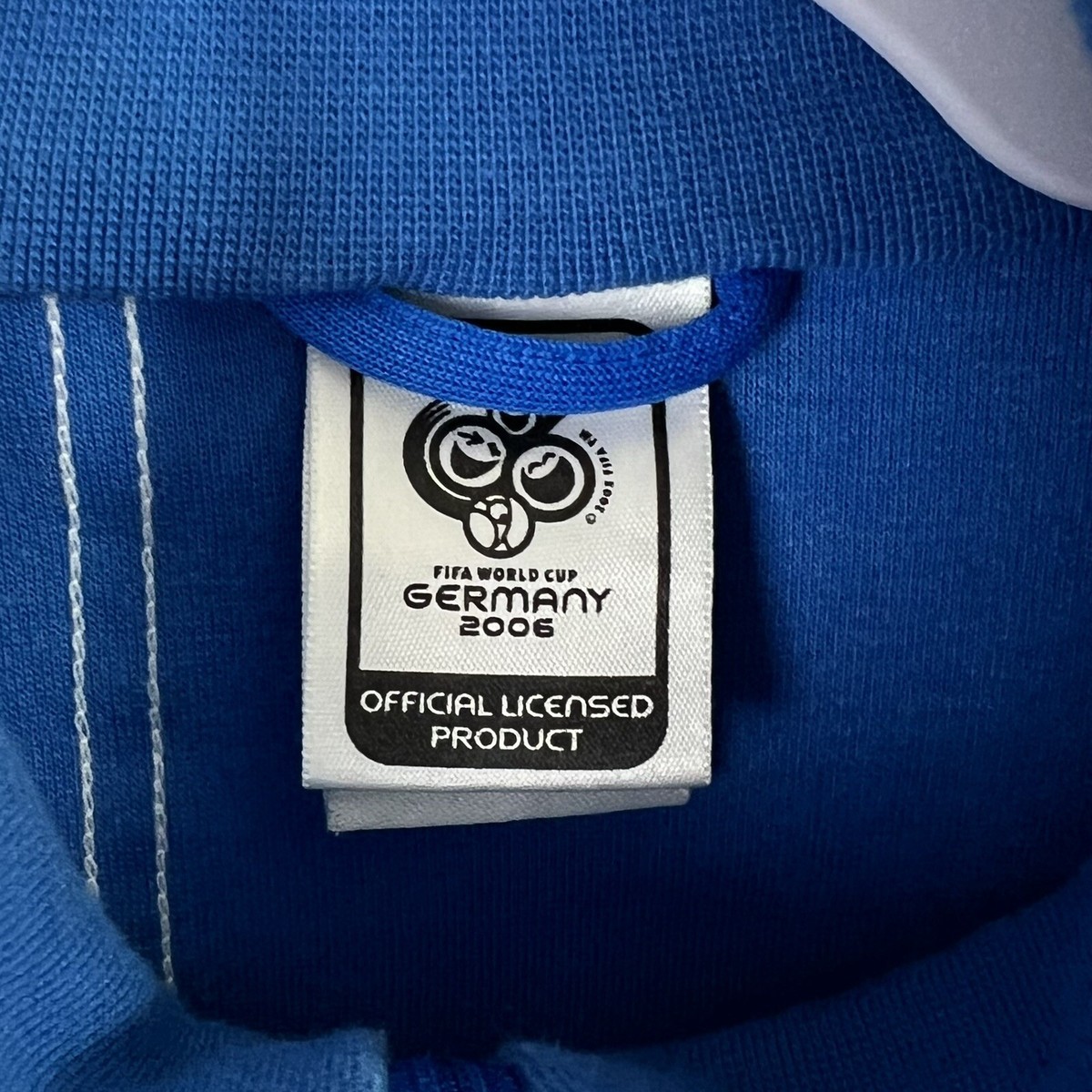 Adidas 2006 FIFA World Cup Italy Italia Blue Track Jacket Adidas 2006 FIFA World Cup Italy Italia Blue Track Jacket