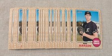 (26) 2017 TOPPS HERITAGE MINOR LEAGUE #106 ALEC HANSEN LOT KANNAPOLIS