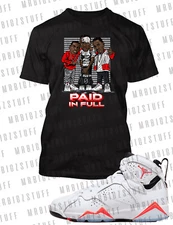 Everybody Eats Graphic Sneaker Tee Shirt To Match J7 Infrared Chasing Crown Shoe