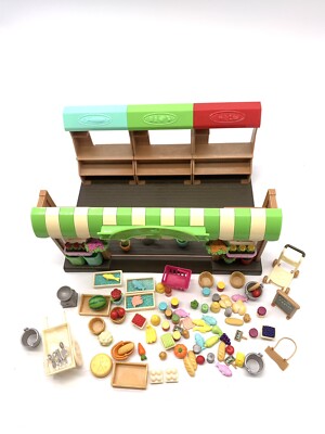 Li'l Woodzeez Playset – Hoppin' Farmers Market – 97pc Toy Market