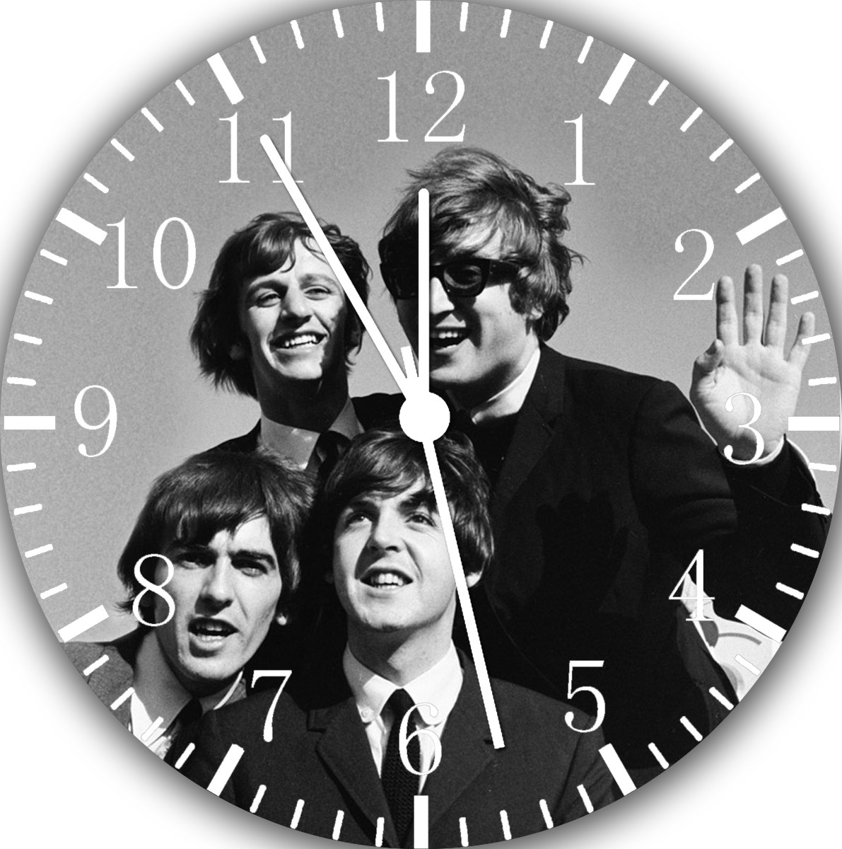 The Beatles Frameless Borderless Wall Clock For Gifts or Home