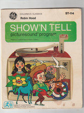 ROBIN HOOD ST-114 Children's Classics GE Show N Tell 1960's