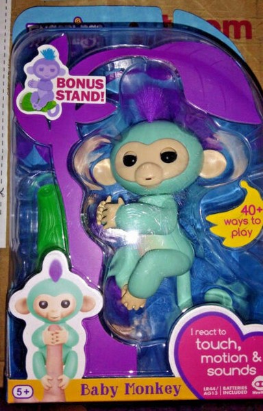 wowwee fingerlings interactive baby monkey