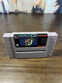 Nintendo Super NES Super Mario World - SNES - 1991 Vintage W Slip Cover!!!