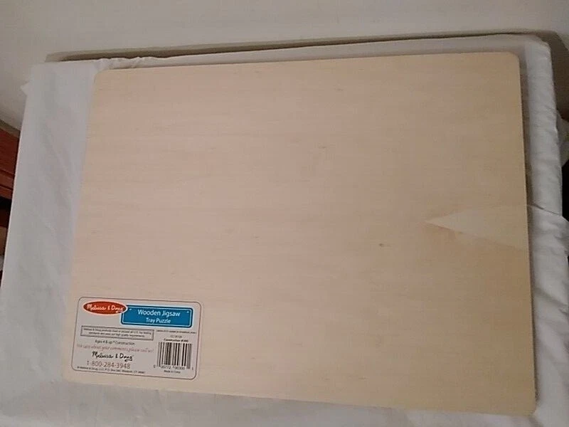 Melissa & Doug Construction Puzzle multicolor wood frame cardboard pieces - Image 2 of 3