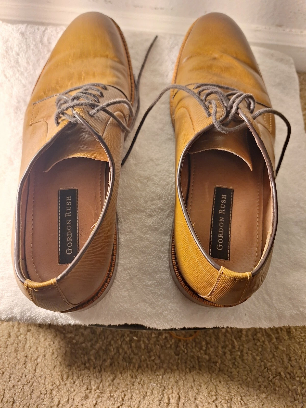 ADIDAS SCARPE DTESS UOMO GORDON RUSH PELLE MARRONE