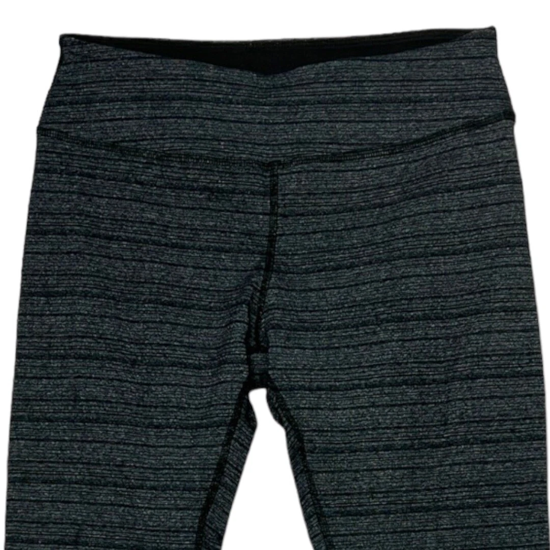 beyond-yoga striped crop gym athleisure leggings