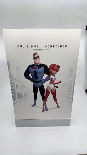 Disney Pixar Animation Studios Mr & Mrs Incredible Limited Edition D23 12" Dolls - Picture 6 of 6