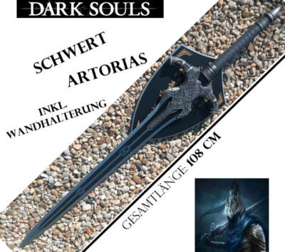 EA SPORTING NEU Dark Souls Schwert Artorias 108cm groß für Sammler Cosplay Souls Gamer Deko