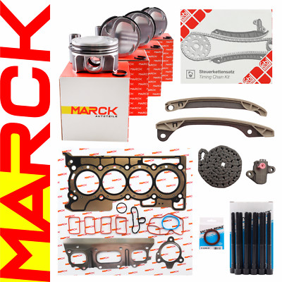 Dacia Renault 1.2 Tce H5F408 H5F410 Reparatursatz Febi 107166 Kolben 120A12479R
