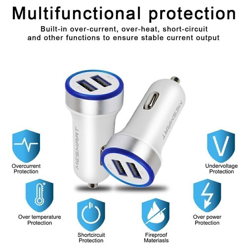 Auto Ladegerät USB-C Kabel Typ C Stecker auf A Adapter für iPhone 16 Pro Max 16 Plus - Bild 13 von 31