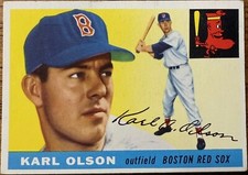 1955 Topps OLSON - # 72               EX-MT or better
