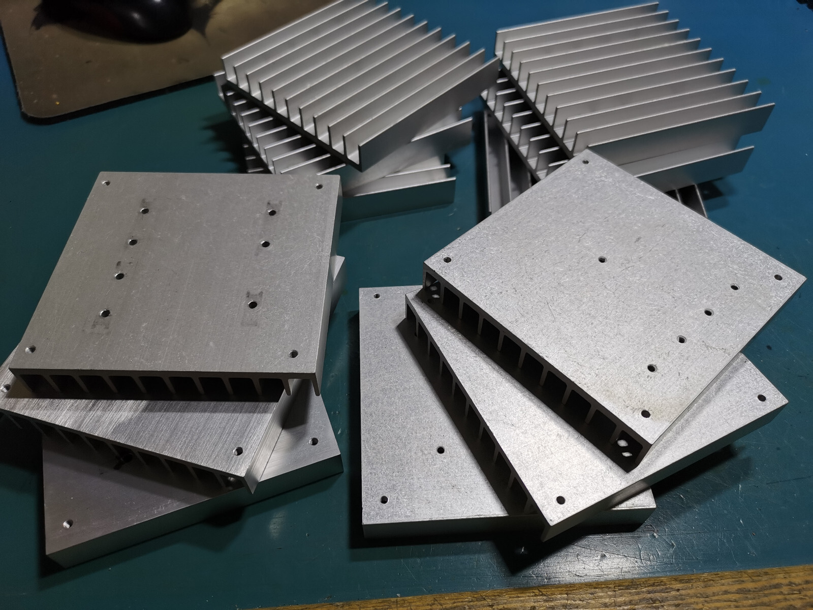 12pcs High Quality Heat Sink For Power Transistor 103mm x 105mm x 16mm