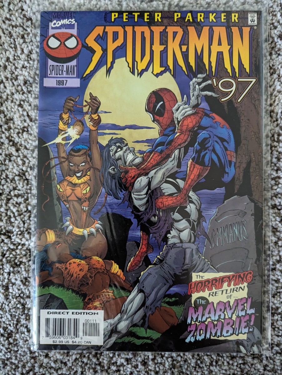 SPIDER-MAN Peter Parker '97 (1997) Marvel Comics 'Marvel Zombies