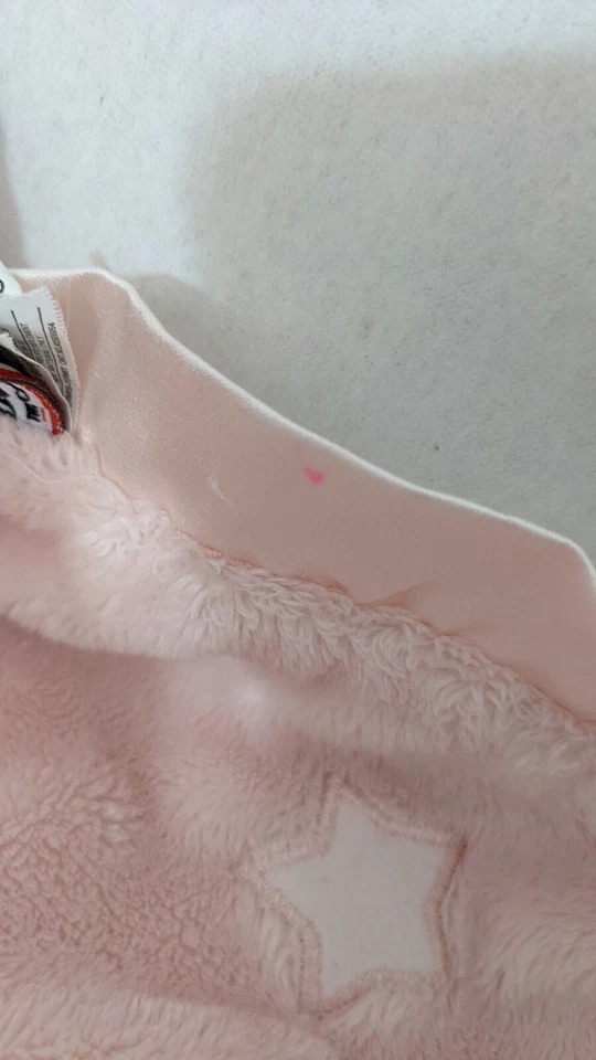 Manta de seguridad Douglas The Cuddle Toy rosa peluche perro estrella satinada Lovey 14X14 Foto 4 de 4