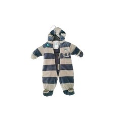 ⚧️☃️Baby #Sanetta Winter-|Schnee-Anzug|Overall+🧤👣|🐕-Bild khaki-blau|Gr.6️⃣2️⃣