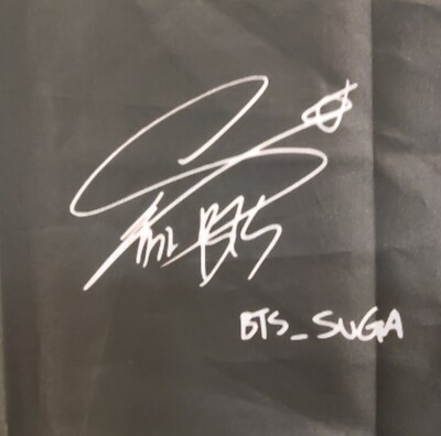 BTS◎テテ直筆サイン入り◎公式MINI FLAG BTS Flag Banner Size 3x5 | eBay