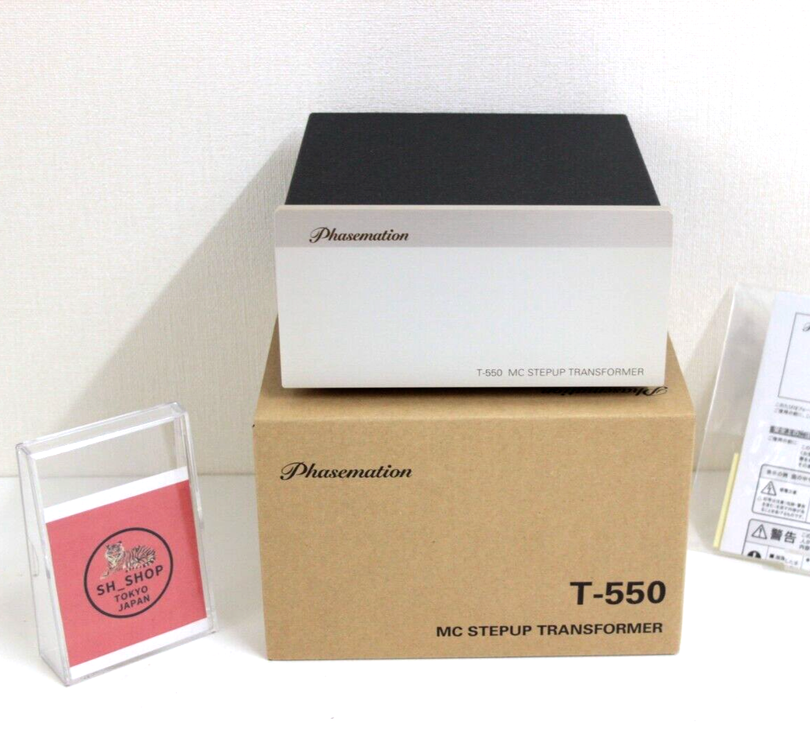 Transformateur Phasemation T-550 – Pour Cartouches MC, Step-up, Japon, Neuf
