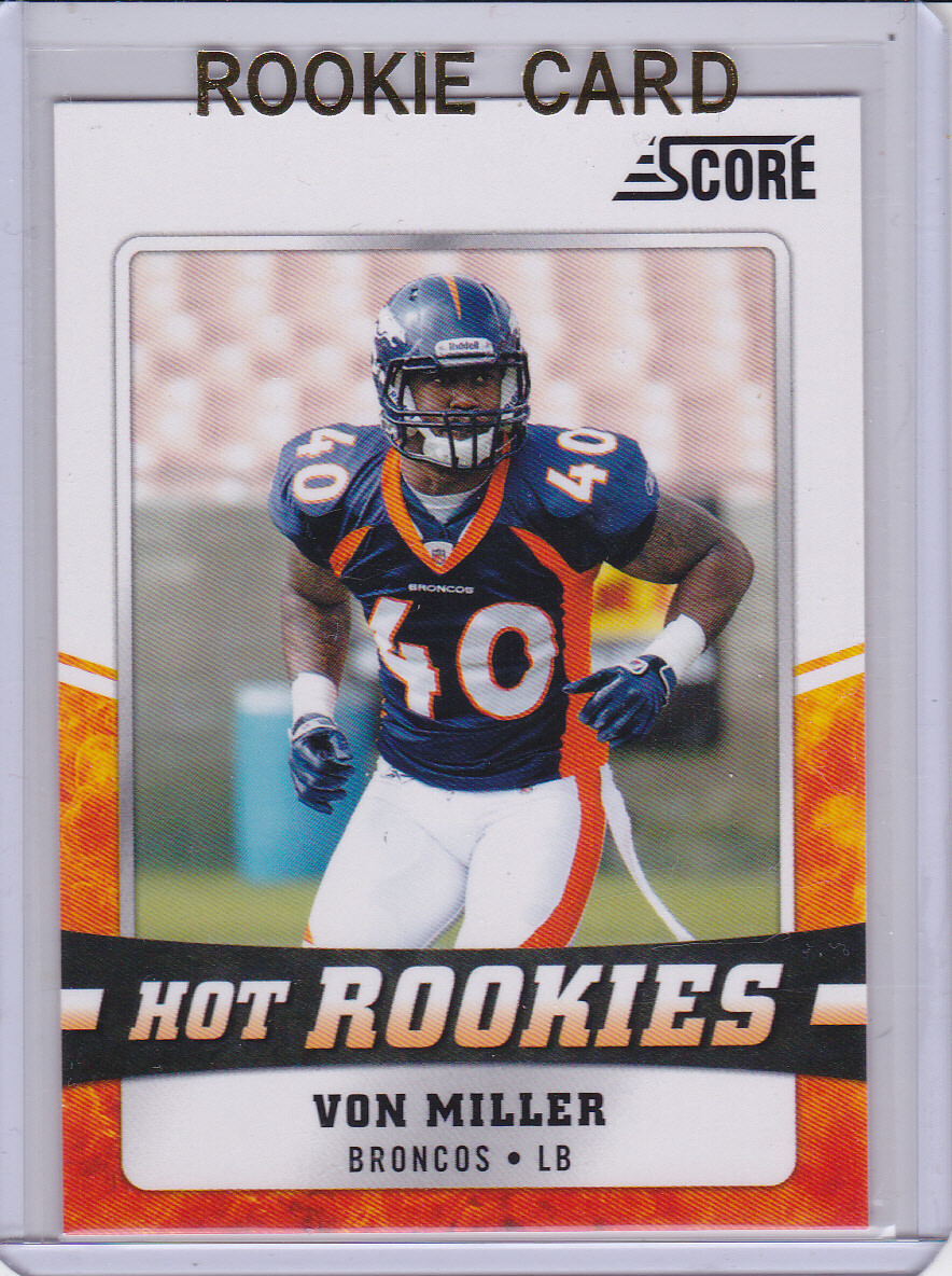 Von Miller Score Hot Rookies #30 Base