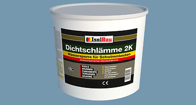 Isolbau Dichtschlämme 2K Schwimmbäder Streifenfundament Gartenteiche eBay