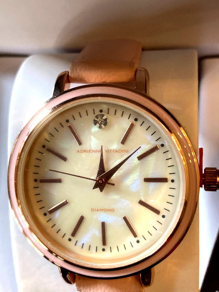 Adrienne vittadini diamond watch sale