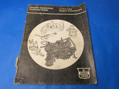 1.7/2.2L engine performance Mopar technical guide good used 80-82 models