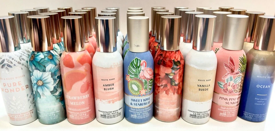 Paquete de 4 fragancias concentradas para el hogar en spray para habitaciones Bath & Body Works 1,5 oz Foto 4 de 4