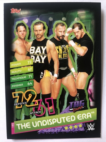 Topps WWE Slam Attax Reloaded 2020 Card Tag Team The Undisputed Era 193 - Picture 1 of 2