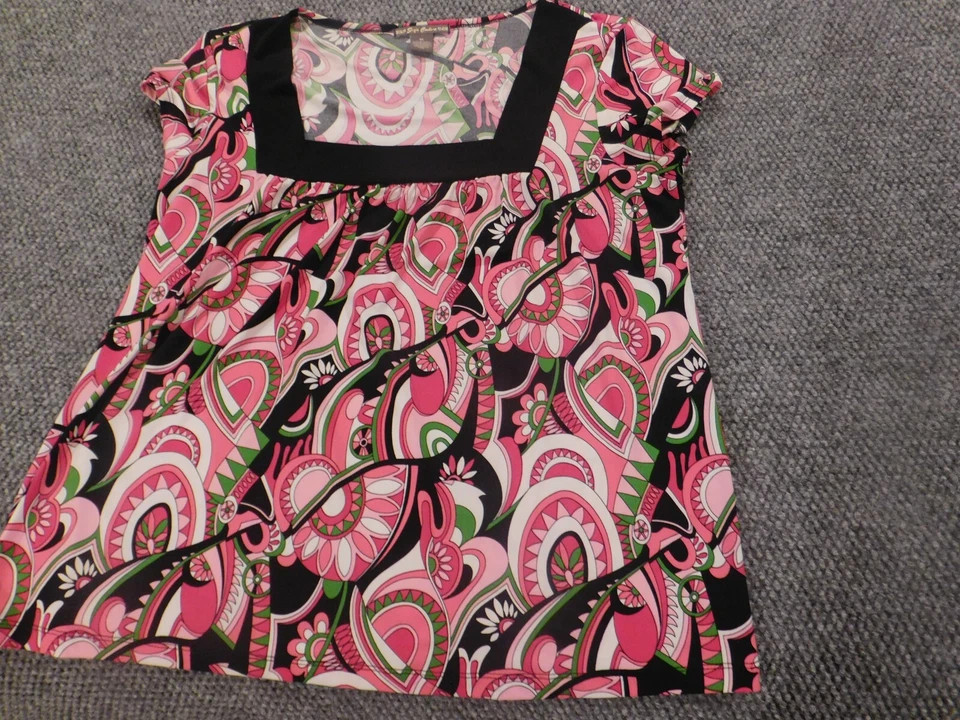 Blusa suéter rosa extra grande Suzie para mujer Foto 3 de 4