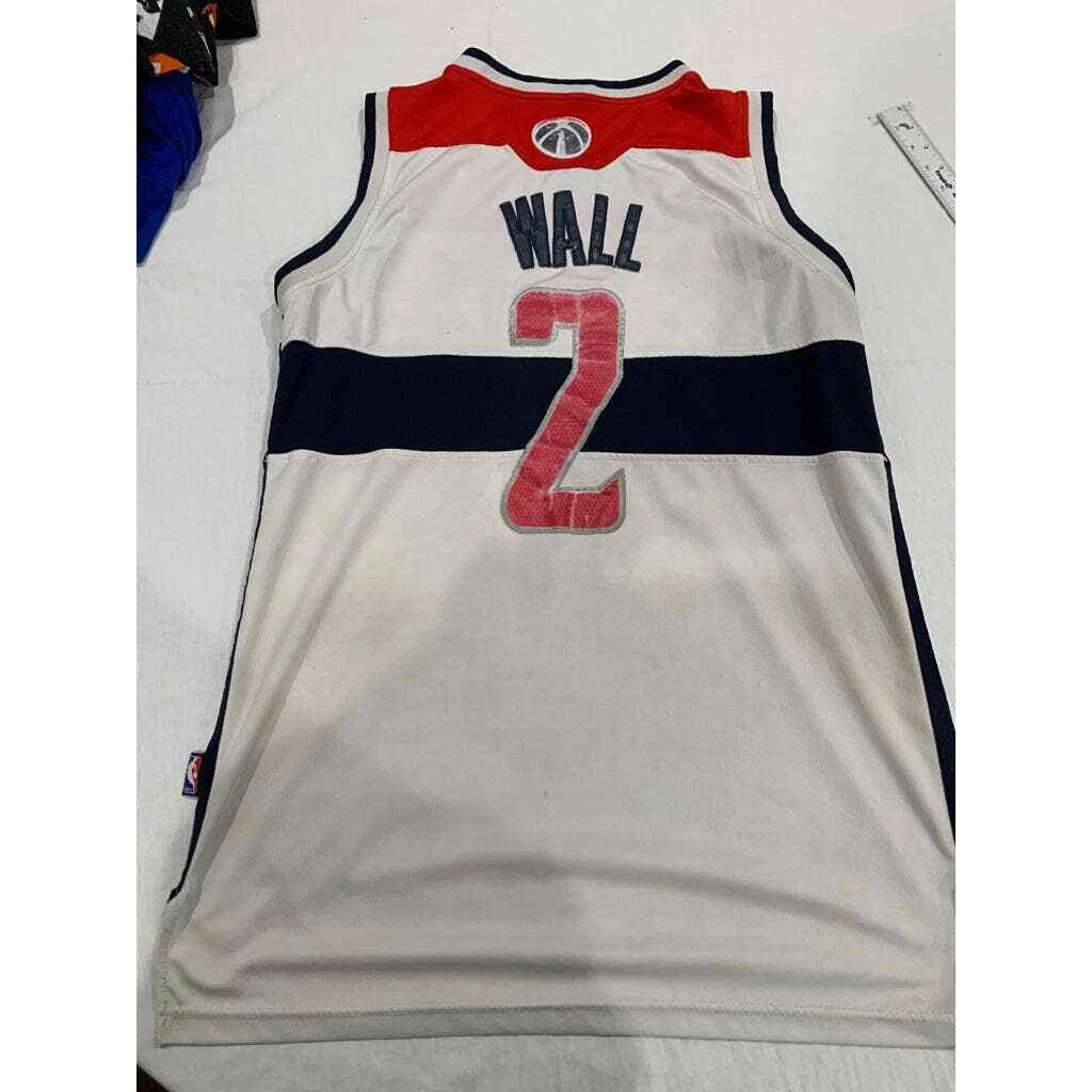 Adidas Washington Wizards wall 2 Authentic On Court Rev 30 Home Jersey L rare