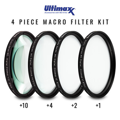 46mm Close Up Macro Lens Filter +1 +2 +4 +10 for Canon Nikon Sony Pentax Camera