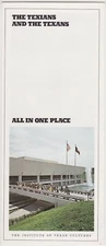 c1980 Institute Of Texas Cultures San Antonio Brochure