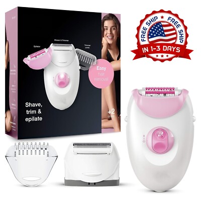 Depilador Eléctrico Compacto Práctico Vello Facial Corporal Zona Depiladora New