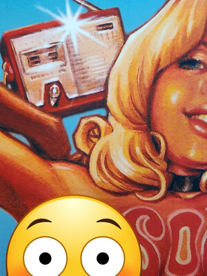 Rockin Jelly Bean Gasoline Girl POSTER Japanese Style 