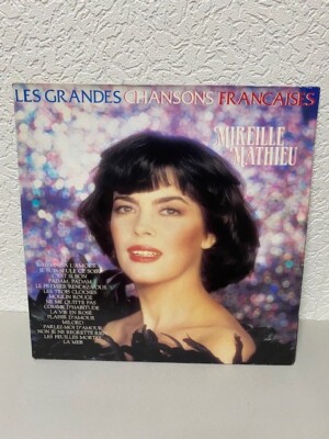 MIREILLE MATHIEU - Les Grandes Chansons Francaises - Ariola 1985 LP - gut