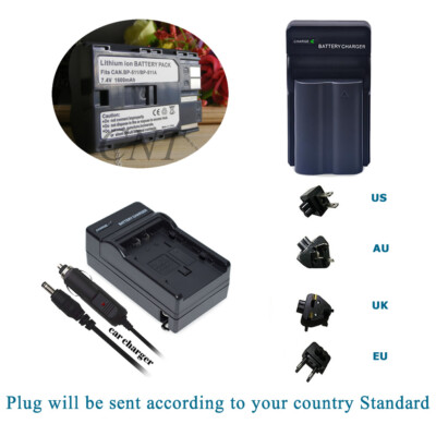 BP-511a 512 Battery for Canon PowerShot G1 G2 G3 G5 G6 Pro 1 Pro 90 IS / Charger