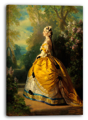 Kunstdruck Franz Xaver Winterhalter - Die Kaiserin Eugénie (Eugénie de Montijo,