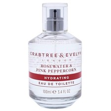 NEW Crabtree Evelyn Rosewater Pink Peppercorn Eau De Toilette EDT 3.4oz NWOB